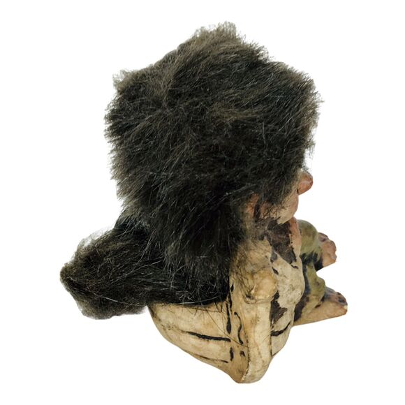 Vintage Fosse-Troll #118 In Norway Handmade Fantasy Conjoined Double Head Troll - Picture 4 of 7